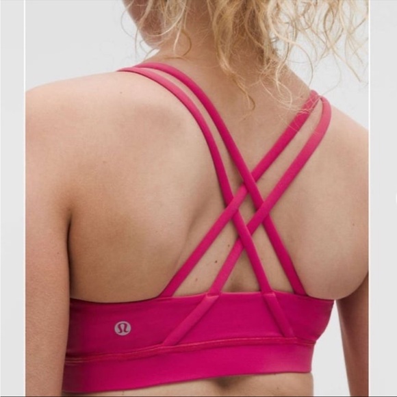 NWOT Lululemon Matching Raspberry Coulis Set. Size 8 - Picture 9 of 12